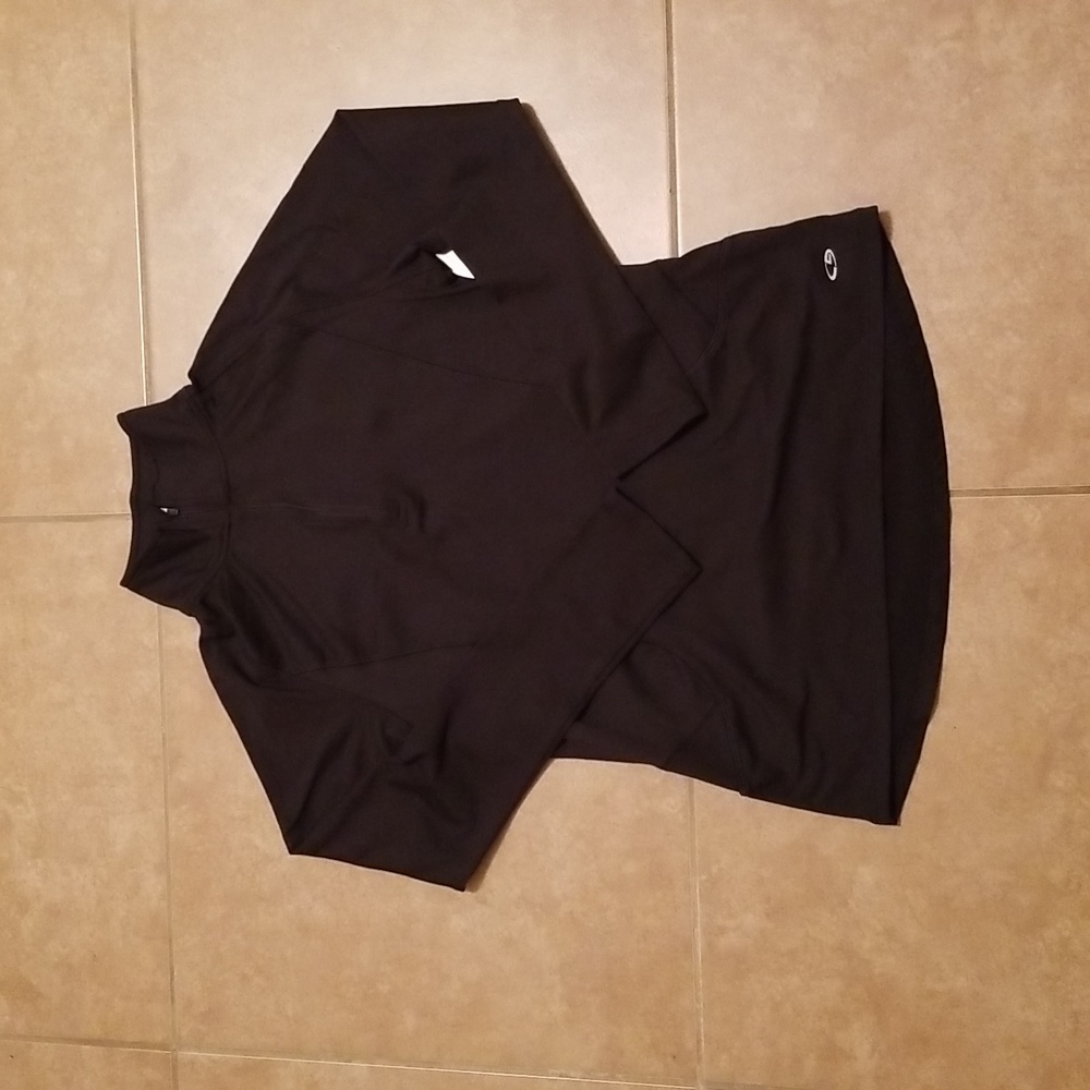 Black Champion long sleeve shirt (Size Medium)